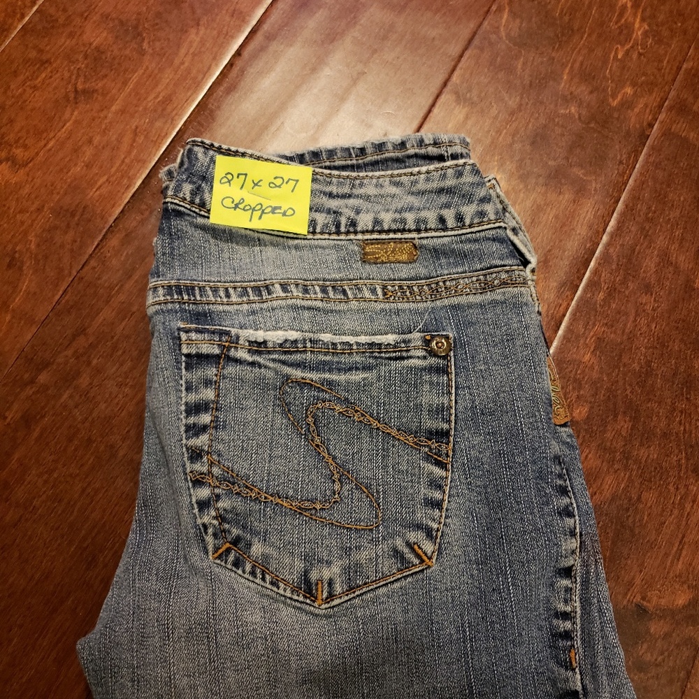 Silver jeans cropped